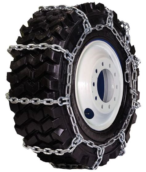 chains on skid steer tires|chains for tracked skid steer.